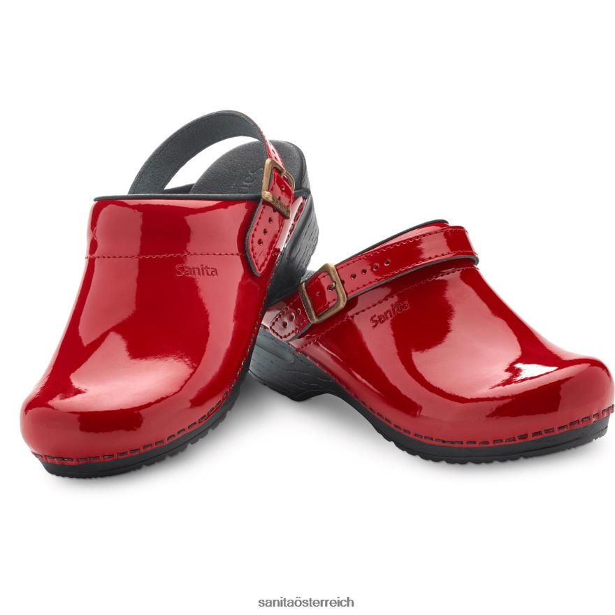 Rot Frauen Sanita Schuhe 0H42V236 estelle